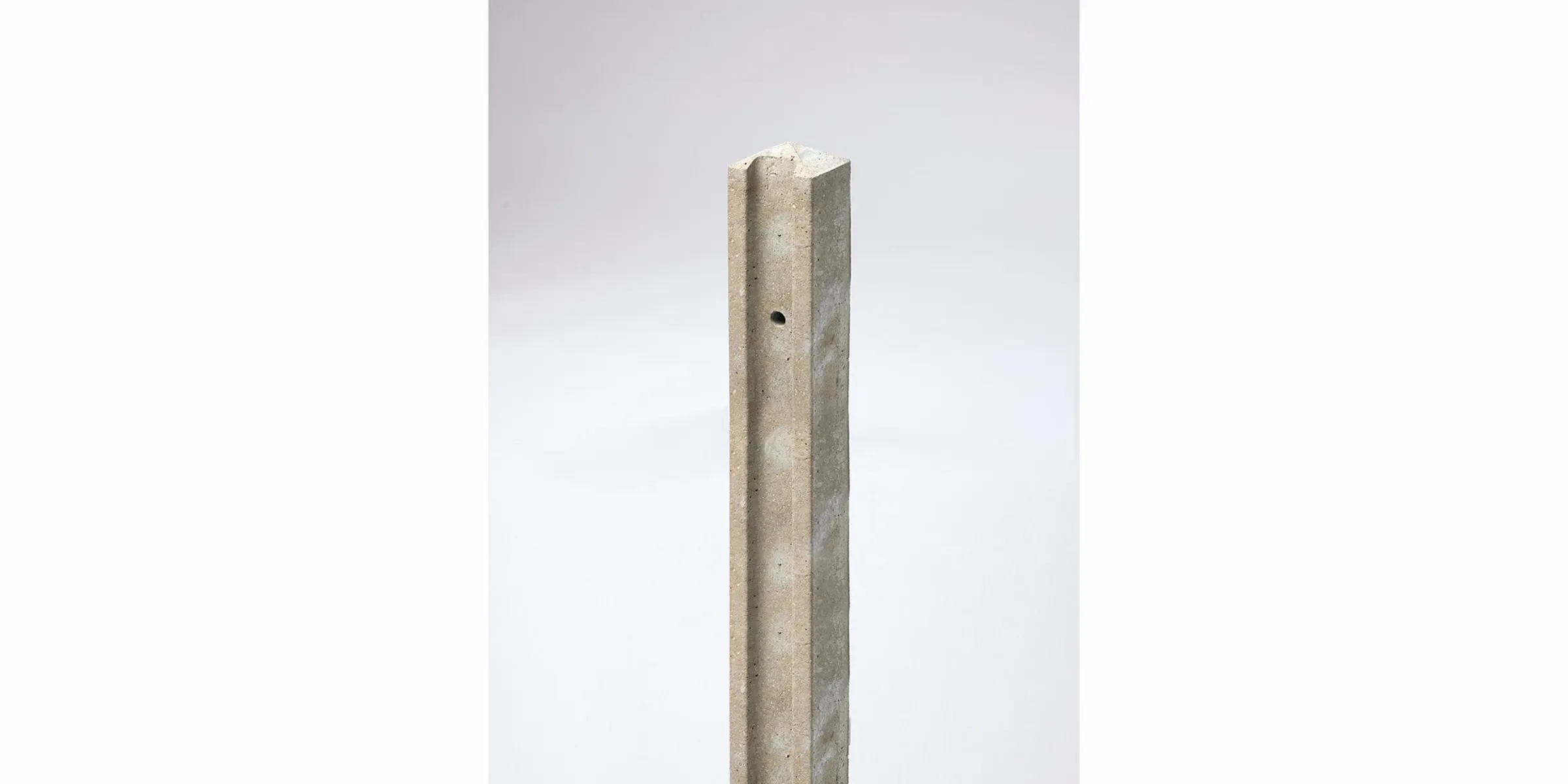 Slotted Intermediate Concrete Fence Post 1830mm (6ft)