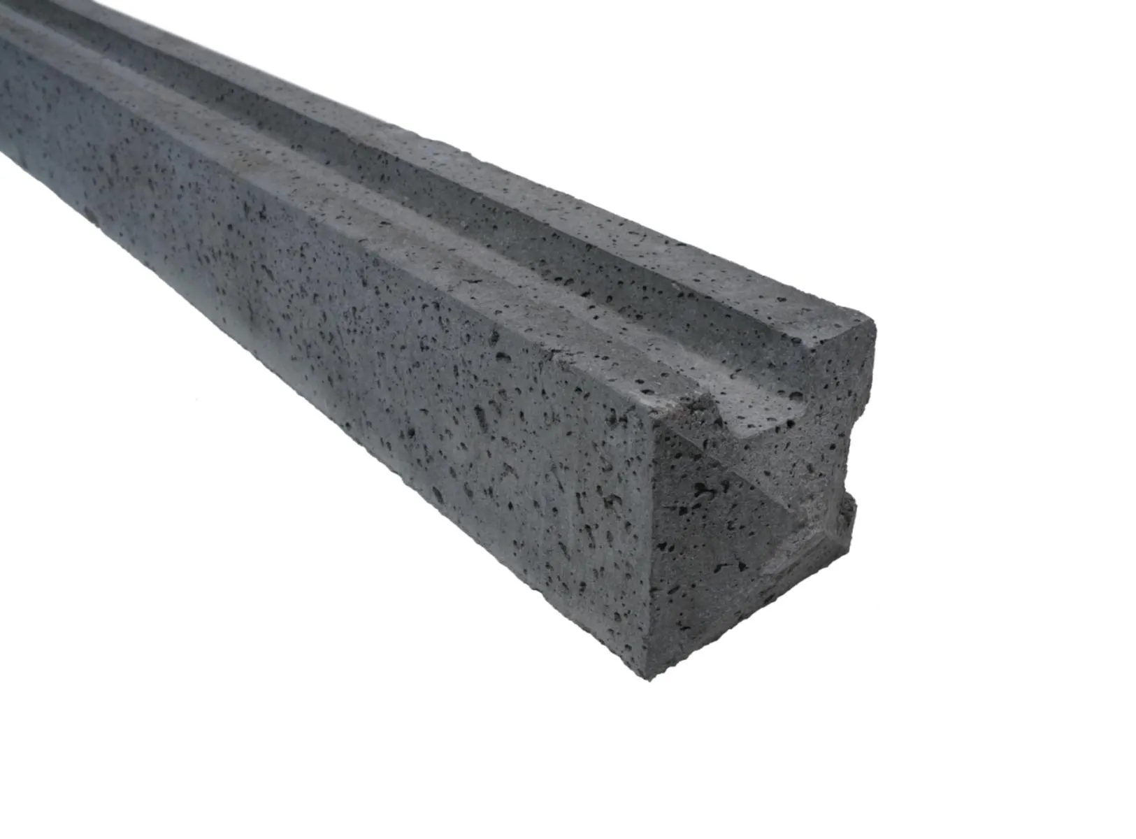 Slotted Corner Concrete Fence Post 2440mm (8ft)