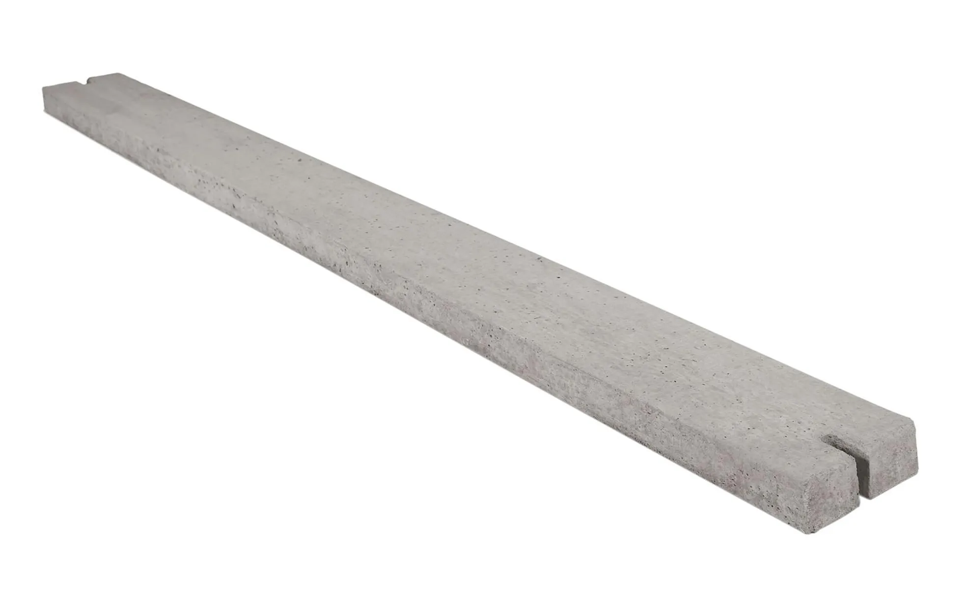 Morticed & Recessed Concrete Gravel Board 2885 x 150mm (9ft5)