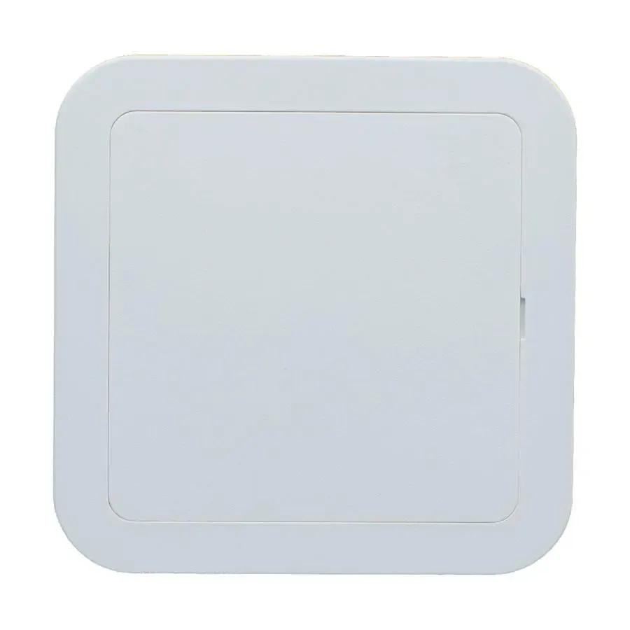 Hinged Plastic Access Panel 200mm x 200mm - White