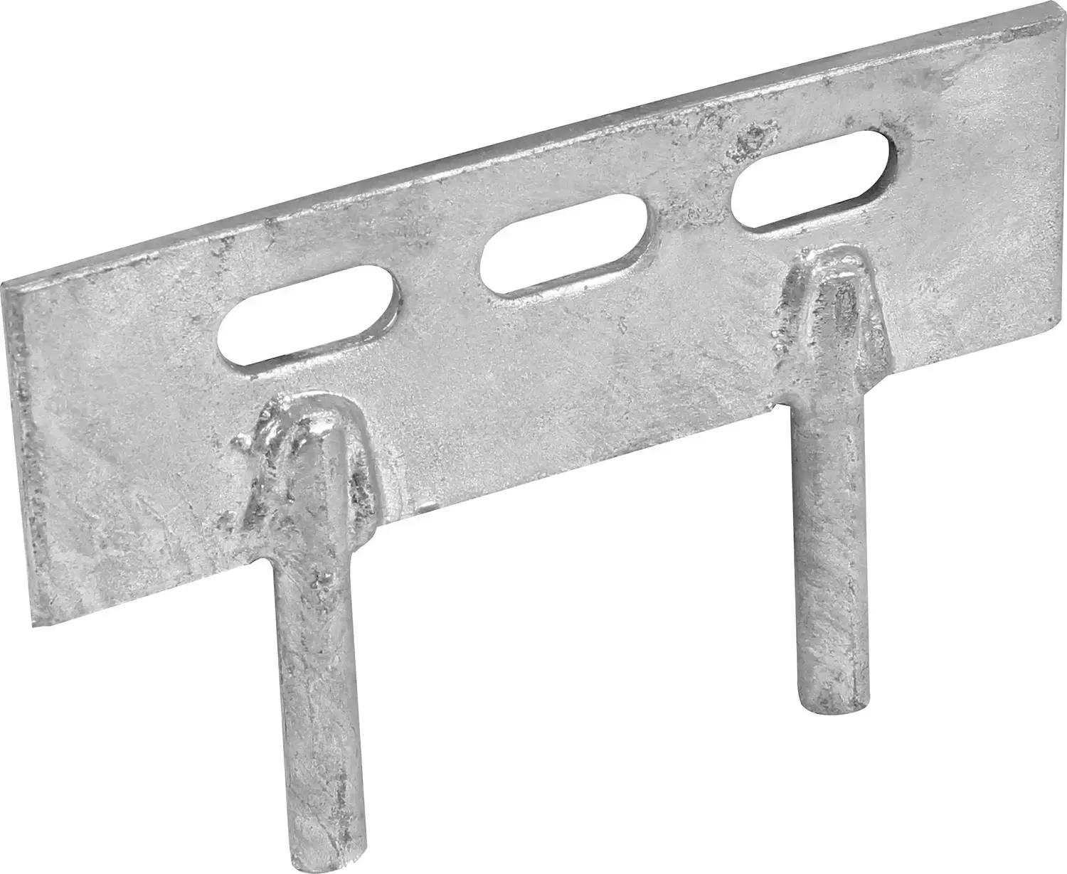 2 Pin Gravel Board Cleat, 50 x 150mm, Galvanised (Qty.2)