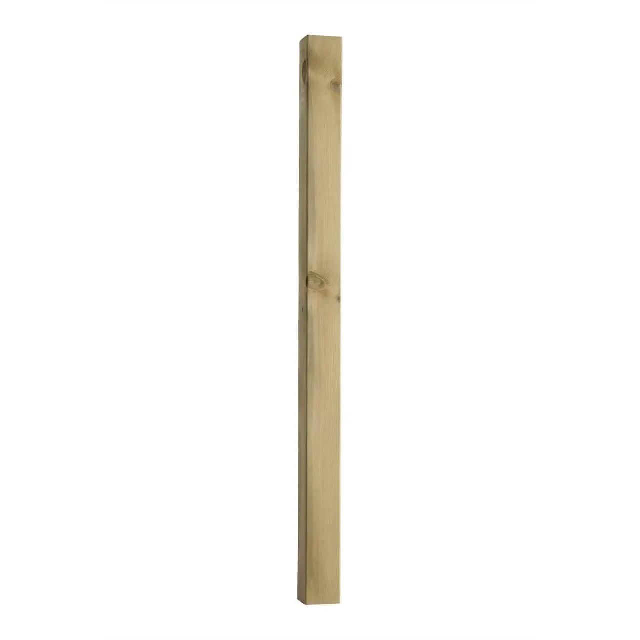 Treated Pine Square Deck Newel Post 83mm x 83mm x 1250mm