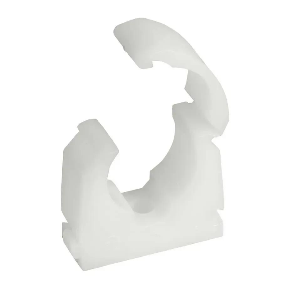 Single Hinged Pipe Clips, 22mm