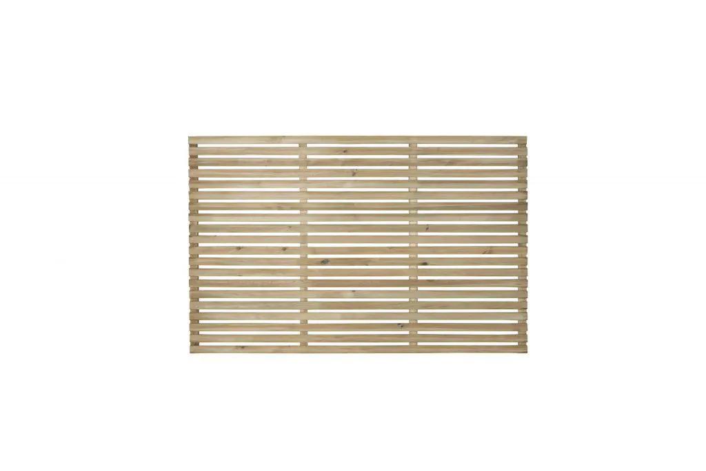 Slatted Fence Panel Natural 1800 x 1200mm (4x6ft)