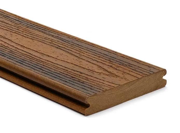 Trex® Transcend® Grooved Deck Board 3.66m Spiced Rum