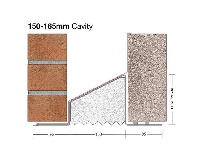 Birtley CB150 Standard Duty Cavity Wall Lintel 1950mm