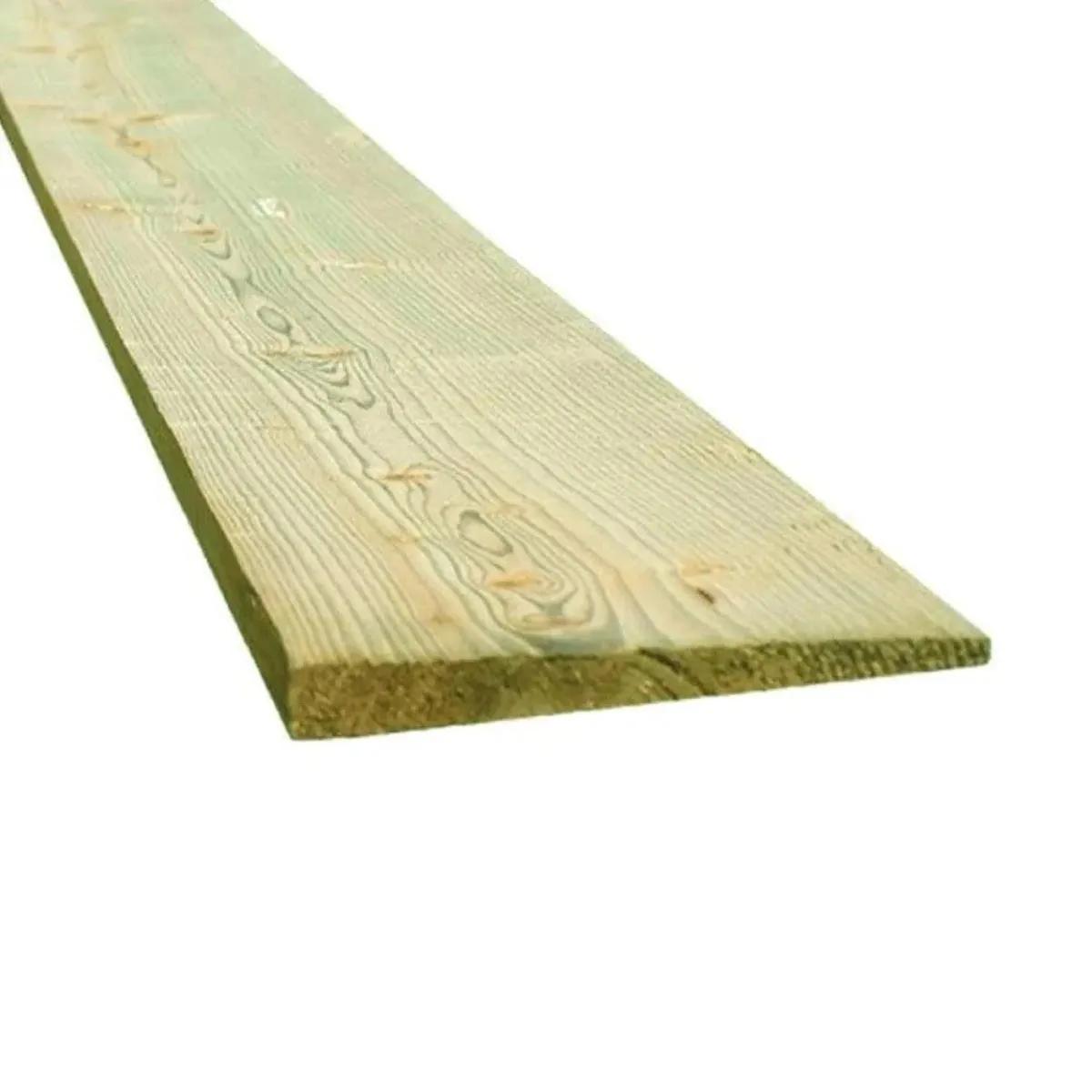 Feather Edge Treated Fence Board 22mm x 100mm x 1.8m