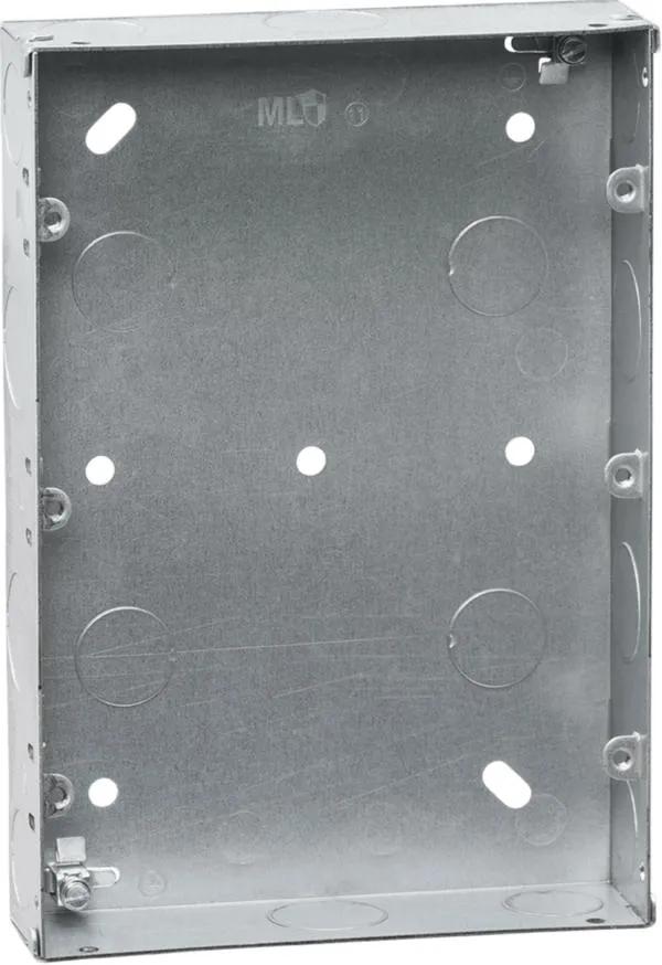 9-12 Gang 35mm galvanized steel box (Steel)