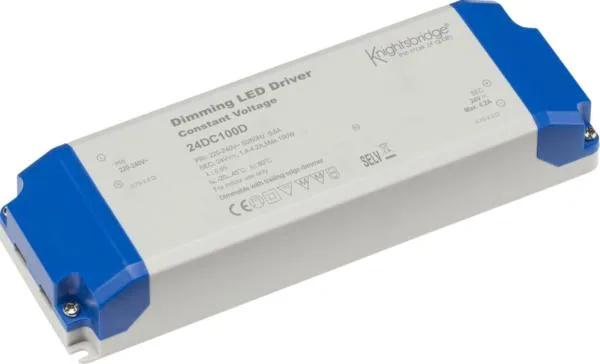 IP20 24V 100W DC Dimmable LED Driver – Constant Voltage