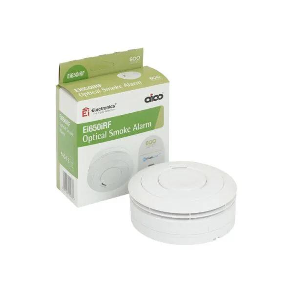 Ei650iRF RadioLINK+ Battery Optical Alarm