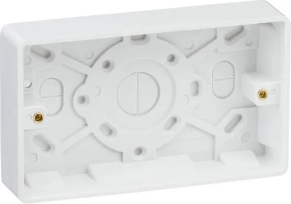 Curved Edge Double 25mm Pattress Box