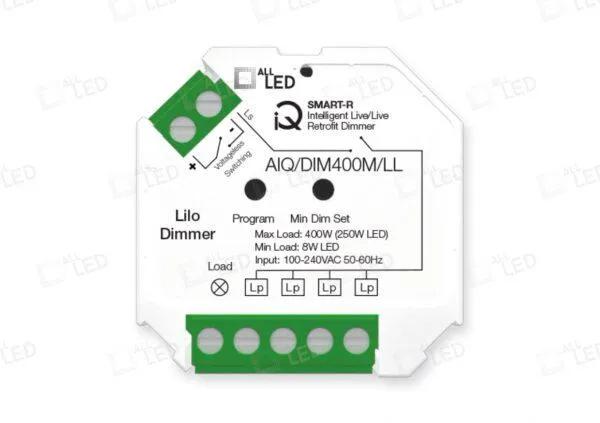 SMART-R Dimmable Live/Live Terminal Module AIQ/DIM400M/LL