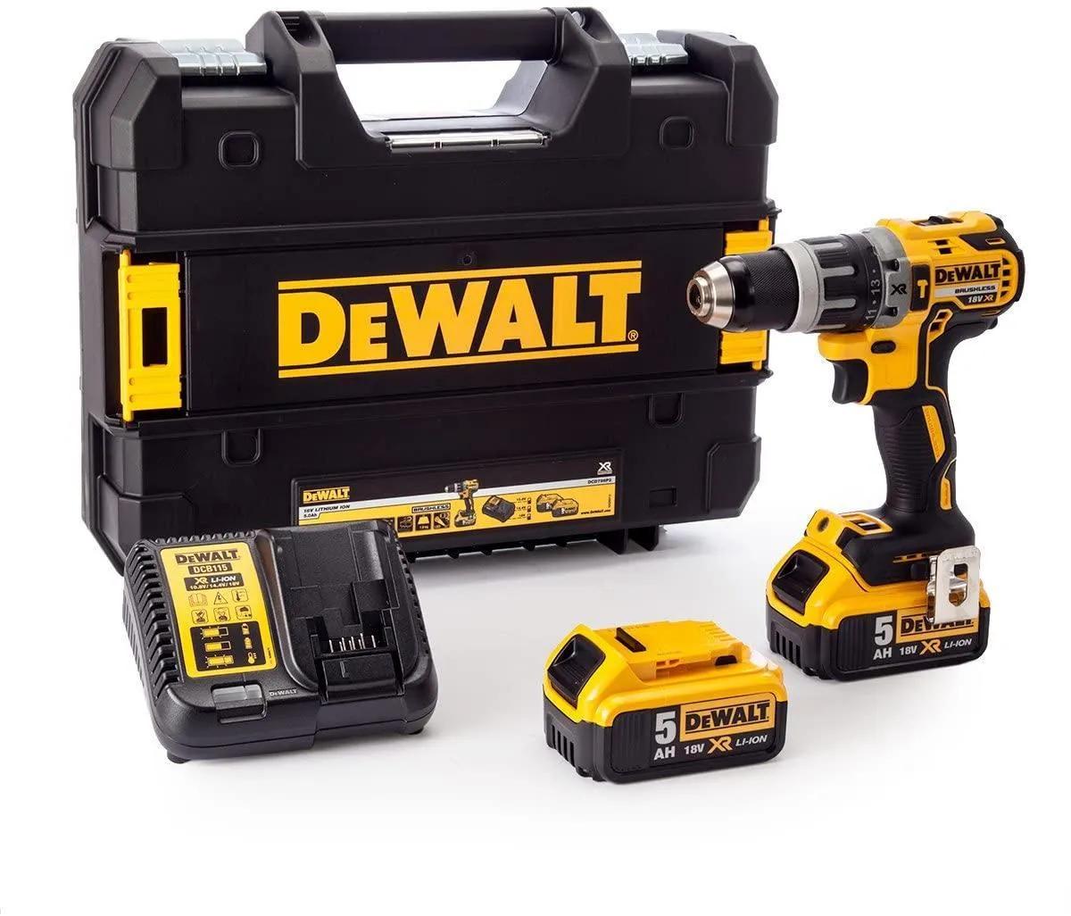 DeWALT DCD796P2-GB 18V XR Brushless Compact Hammer Drill Kit